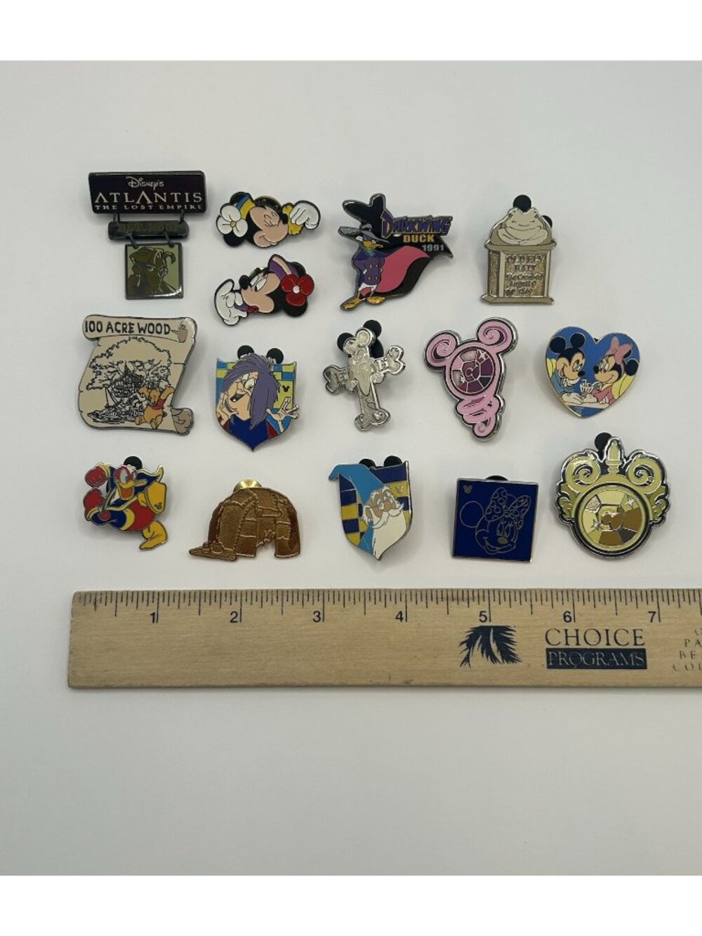 Lot Of 15 Walt Disney Trading Pins Minnie Mouse Atlantis Winnie The Pooh Haunted - Picture 7 of 13